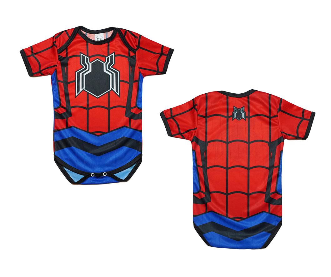 Pañalero Hombre Araña Traje Disfraz Spiderman