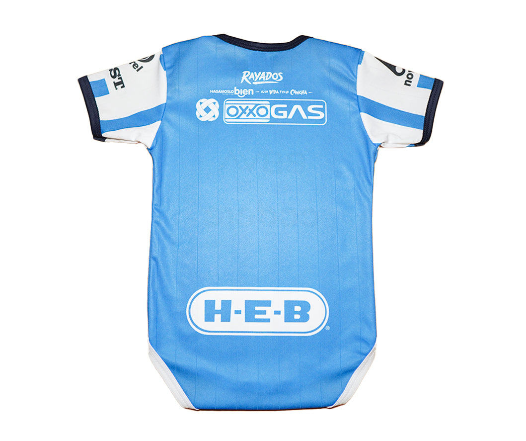 Pañalero Rayados de Monterrey Uniforme Local Azul
