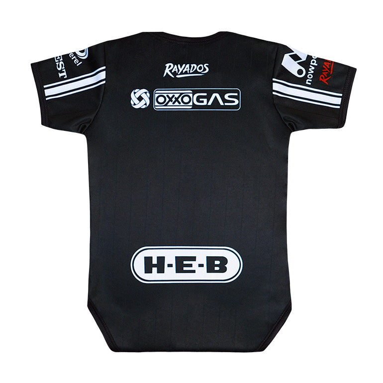 Pañalero Rayados de Monterrey Uniforme Negro
