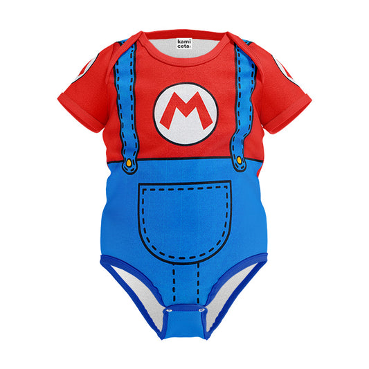 Pañalero Mario Bros Traje Disfraz Super Mario